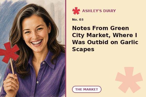 Notes From Green City Market, Where I Was Outbid on Garlic Scapes