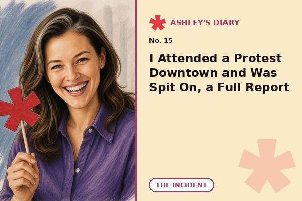 I Attended a Protest Downtown and Was Spit On, a Full Report