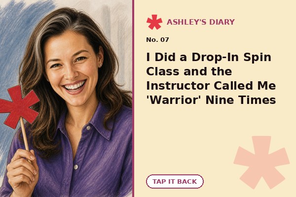 I Did a Drop-In Spin Class and the Instructor Called Me 'Warrior' Nine Times