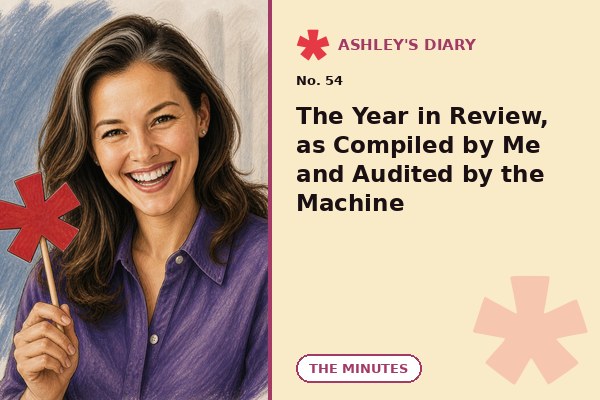 The Year in Review, as Compiled by Me and Audited by the Machine